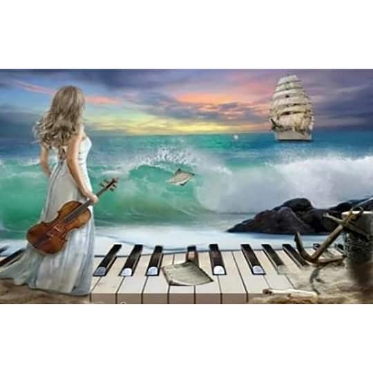 Sparkly Selections Beginner Sounds of the Ocean Diamond Painting Kit
